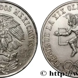 MEXIQUE 25 Pesos Jeux Olympiques de Mexico 1968 Mexico fwo_884722 Monde Premium