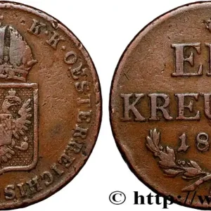 Promotion AUTRICHE 1 Kreuzer 1816 Vienne fwo_884771 Monde