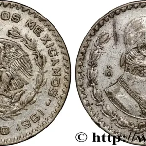MEXIQUE 1 Peso Jose Morelos y Pavon 1961 Mexico fwo_884822 Monde Vente Flash