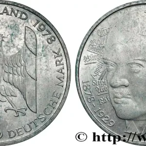 ALLEMAGNE 5 Mark Gustav Stresemann 1978 Munich fwo_822979 Monde Top Qualité