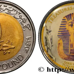 ÉGYPTE 1 Pound (Livre) Trésors des pharaons AH 1429 2008 fwo_828151 Monde Acheter Direct