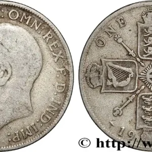 ROYAUME-UNI 1 Florin Georges V 1921 fwo_853795 Monde Prix Réduit