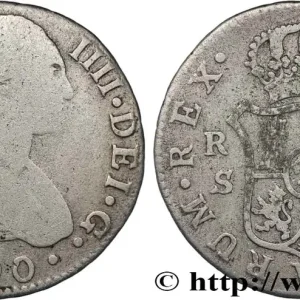 Remise ESPAGNE - ROYAUME D'ESPAGNE - CHARLES IV 2 Reales 1800 Séville fwo_856497 Monde