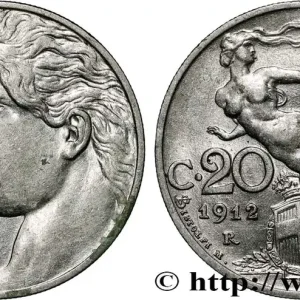 Solde ITALIE 20 Centesimi Italie / allégorie de la Liberté 1912 Rome - R fwo_858524 Monde