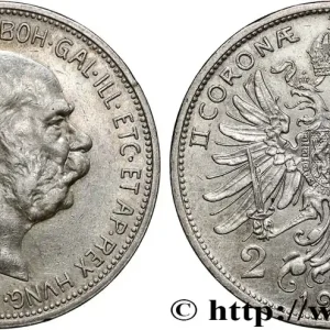 AUTRICHE 2 Corona François-Joseph Ier 1912 fwo_860237 Monde Promotion Saisonnière