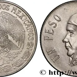 MEXIQUE 1 Peso Jose Morelos y Pavon / aigle 1971 Mexico fwo_866166 Monde Bon Marché