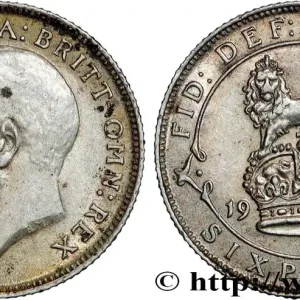 Meilleure Vente ROYAUME-UNI 6 Pence Georges V 1911 fwo_867033 Monde