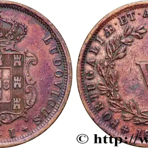 PORTUGAL - ROYAUME DU PORTUGAL - LOUIS Ier 5 Réis 1867 fwo_869151 Monde Prix Cassé