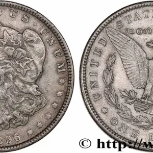 Offre Du Jour ÉTATS-UNIS D'AMÉRIQUE 1 Dollar Morgan 1896 Philadelphie fwo_875224 Monde
