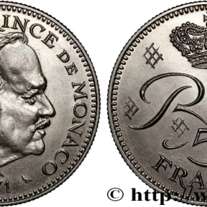 Livraison Mondiale MONACO 5 Francs Rainier III 1971 Paris fwo_877557 Monde
