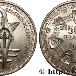 ÉTATS DE L'AFRIQUE DE L'OUEST (BCEAO) 500 Francs BCEAO 1972 Paris fwo_881665 Monde Bon Plan