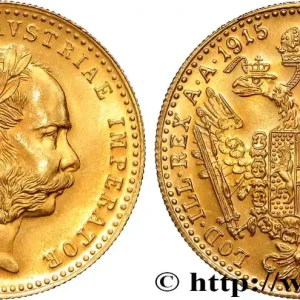 OR, PALLADIUM ET PLATINE INVESTISSEMENT 1 Ducat refrappe moderne François-Joseph Ier 1915 fwo_881743 Monde Must-Have