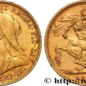 Seulement Aujourd’hui OR, PALLADIUM ET PLATINE INVESTISSEMENT 1 Souverain Victoria “Old Head” 1897 Melbourne - M fwo_884521 Monde