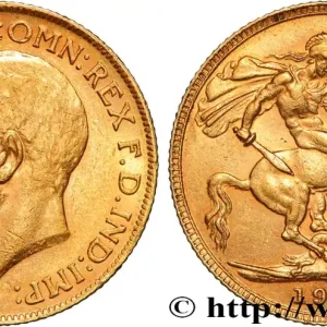 OR, PALLADIUM ET PLATINE INVESTISSEMENT 1 Souverain Georges V 1911 Londres fwo_884601 Monde Livraison Mondiale