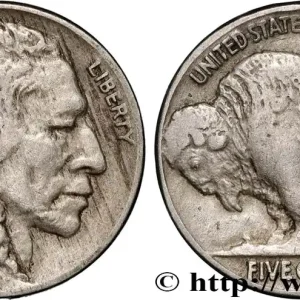 Usine Directe ÉTATS-UNIS D'AMÉRIQUE 5 Cents Tête d’indien ou Buffalo 1935 Philadelphie fwo_884783 Monde