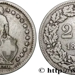 Quantité Limitée SUISSE 2 Francs Helvetia 1879 Berne fwo_885517 Monde