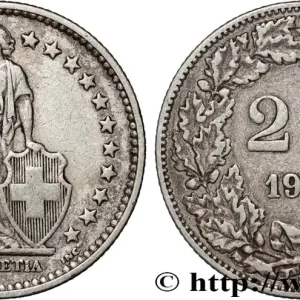 Paiement Sécurisé SUISSE 2 Francs Helvetia 1911 Berne fwo_885522 Monde