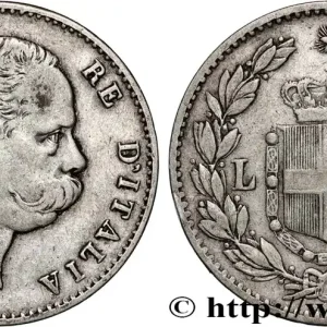 Artisanat ITALIE 1 Lire Humbert Ier 1886 Rome - R fwo_885627 Monde