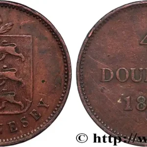 Nouvelle Collection GUERNESEY 4 Doubles 1830 fwo_885814 Monde