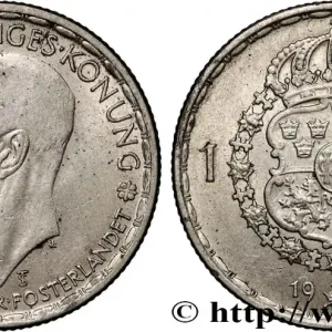 Offre Du Jour SUÈDE 1 Krona Gustave V 1946 fwo_885832 Monde