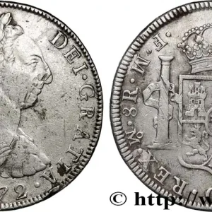 MEXIQUE - CHARLES III 8 Reales 1772 Mexico fwo_886483 Monde Populaire