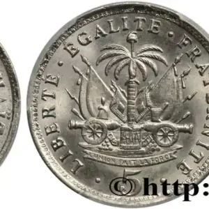 Acheter En Ligne HAÏTI 5 Centimes Nord Alexis 1905 Waterbury fwo_545338 Monde