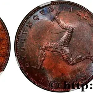 Top Vente ÎLE DE MAN Farthing 1839 fwo_757939 Monde