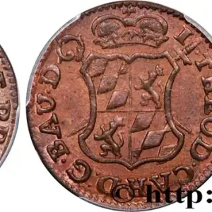 BELGIQUE - PRINCIPAUTÉ ÉPISCOPALE DE LIÈGE 1 Liard Évéché de Liège frappe au nom de Jean-Théodore de Bavière 1751 fwo_763431 Monde Offre Exclusive