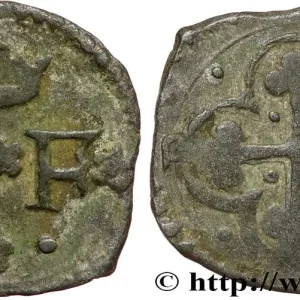 SAVOIE - DUCHÉ DE SAVOIE - EMMANUEL-PHILIBERT DIT "TÊTE DE FER" Quart de sol, 1er type (quarto di soldo, I tipo) s.d. Bourg-en-Bresse fwo_820895 Monde Usine Directe