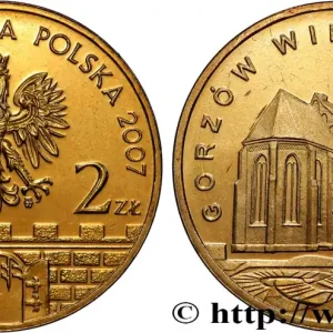 Prix Choc POLOGNE 2 Zlote aigle / ville de Gorzów Wielkopolski 2007 Varsovie fwo_821323 Monde