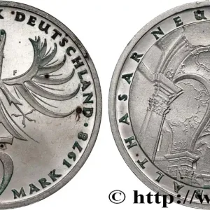 ALLEMAGNE 5 Mark Proof l’architecte baroque Balthazar Neumann 1978 Stuttgart fwo_822981 Monde Quantité Limitée