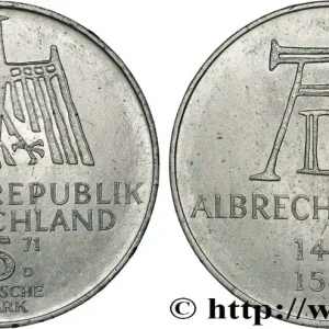 ALLEMAGNE 5 Mark / Albrecht Dürer 1971 Munich fwo_830981 Monde Expédition Rapide