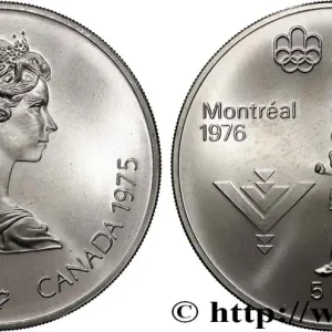 Commander Maintenant CANADA 5 Dollars JO Montréal 1976 marathon 1975 fwo_832169 Monde