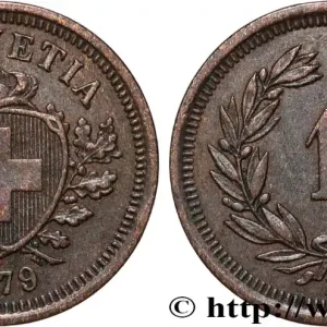 SUISSE - CONFÉDÉRATION HELVÉTIQUE 1 Centime (Rappen) 1879 Berne fwo_836013 Monde Acheter En Ligne