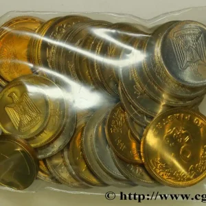 ÉGYPTE Lot de 40 monnaies contemporaines N.D. fwo_849694 Monde Soldes