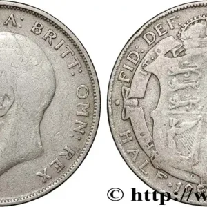 Promotion Saisonnière ROYAUME-UNI 1/2 Crown Georges V 1922 fwo_853782 Monde