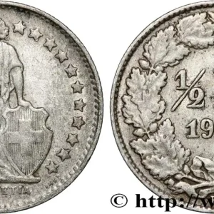 Affaire À Saisir SUISSE 1/2 Franc Helvetia 1946 Berne fwo_858399 Monde