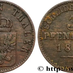 ALLEMAGNE - PRUSSE 3 Pfenninge 1865 Berlin fwo_861100 Monde Offre Limitée