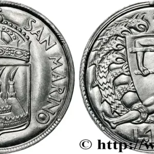 Affaire À Saisir SAINT-MARIN 10 Lire 3 tours / allégorie de la défense de la nature par l’homme 1973 fwo_861738 Monde