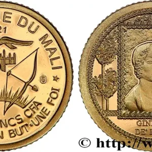 MALI 100 Francs Proof Ginevra de Benci 2021 fwo_865108 Monde Super Prix