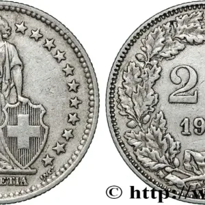 SUISSE 2 Francs Helvetia 1941 Berne - B fwo_868504 Monde Offre Spéciale