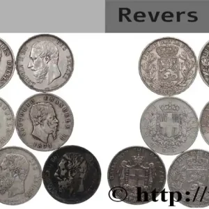 ARGENT D'INVESTISSEMENT Lot de 10 écus de 5 Francs Union Latine n.d. fwo_874328 Monde Livraison Gratuite