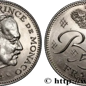 Offre Spéciale MONACO 5 Francs Rainier III 1974 Paris fwo_877562 Monde