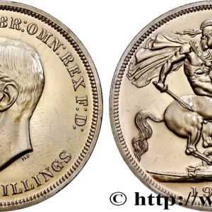 ROYAUME-UNI 1 Crown (5 Shillings) Georges VI 1951 fwo_879647 Monde Vente Directe