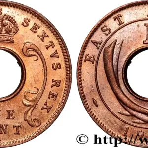 Meilleur Choix AFRIQUE DE L'EST 10 Cents Georges VI 1952 Kings Norton fwo_881701 Monde