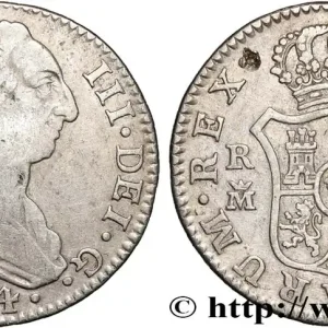 Meilleur Choix ESPAGNE 2 Reales Charles III 1784 Madrid fwo_882586 Monde