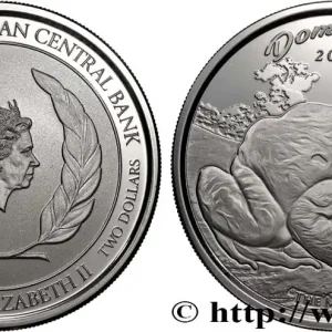 Seulement Aujourd’hui ARGENT D'INVESTISSEMENT 1 Oz - 2 Dollars Grenouille 2022 fwo_883534 Monde