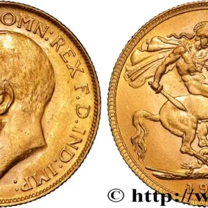 OR, PALLADIUM ET PLATINE INVESTISSEMENT 1 Souverain Georges V 1917 Perth fwo_884623 Monde Achat Immédiat