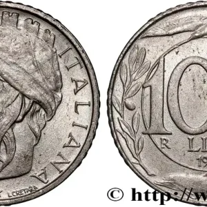 Produit De Marque ITALIE 100 Lire allégorie de l’Italie 1997 Rome - R fwo_885950 Monde