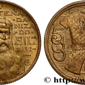 Fait Main BRÉSIL 500 Reis 400e anniversaire de la colonisation 1932 Rio de Janeiro fwo_887098 Monde